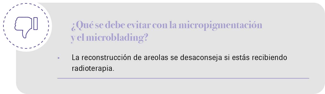 Evitar con la micropigmentacion